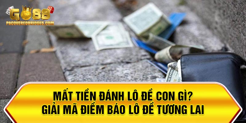 Mất Tiền Đánh Lô Đề Con Gì?